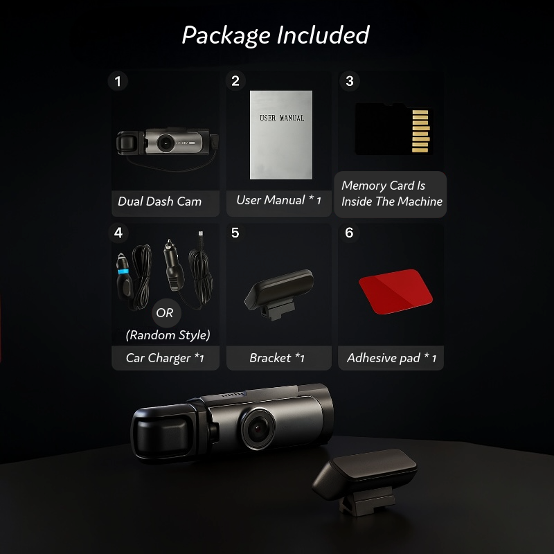 RoadEye - Dual HD Cam for Car