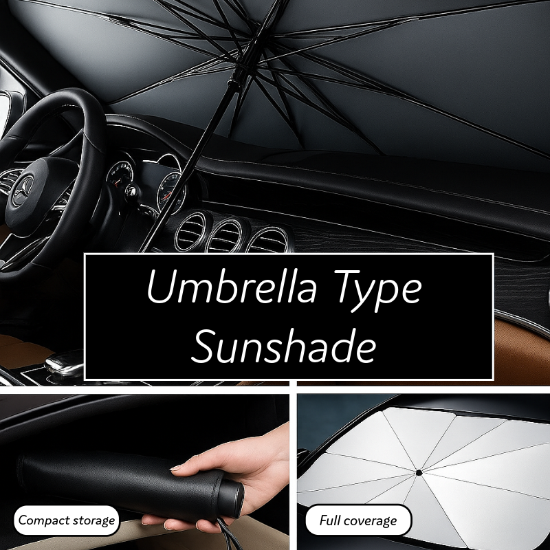 CoolShade - Portable Car Windshield Sunshade
