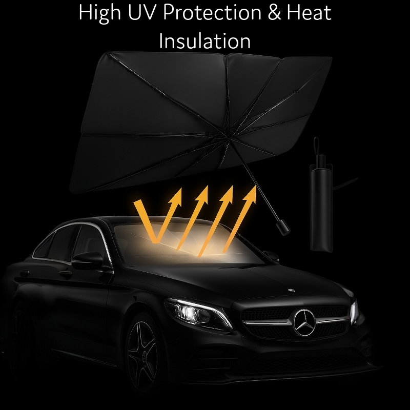 CoolShade - Portable Car Windshield Sunshade