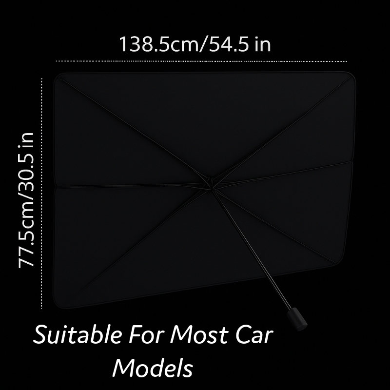 CoolShade - Portable Car Windshield Sunshade