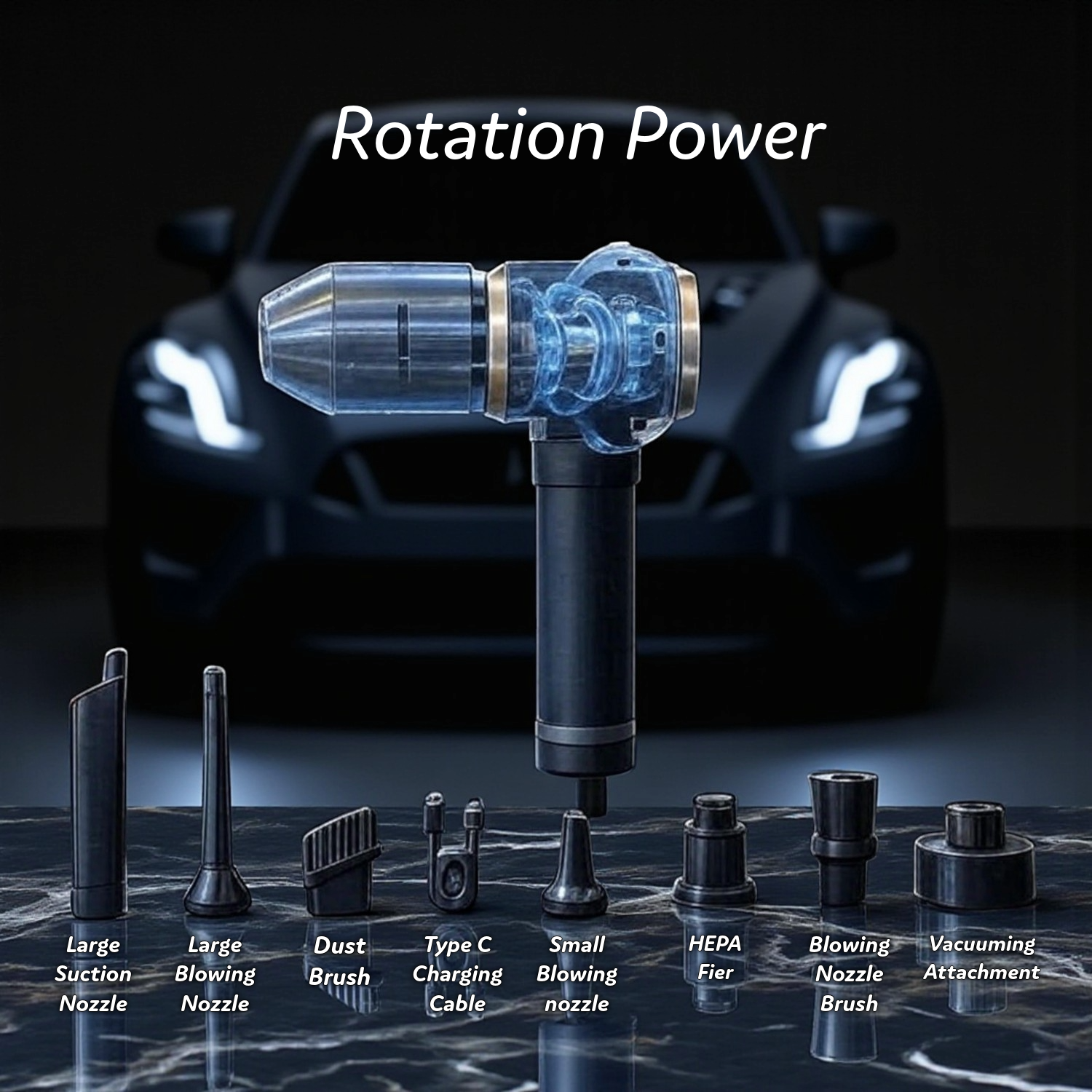 BloVak - Powerful Portable Vacuum Cleaner 