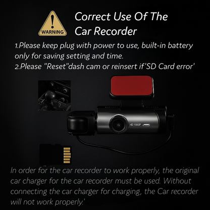 RoadEye - Dual HD Cam for Car 